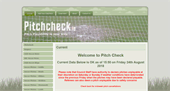 Desktop Screenshot of pitchcheck.ie